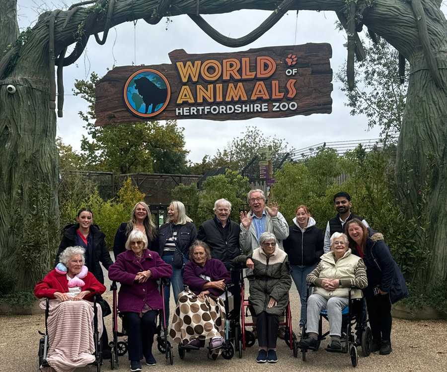 A Wild Day Out For Weald Hall Residents